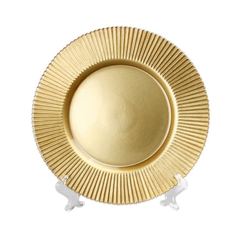 Wholesale Glass Charger Plate PZ-001 - Image 2